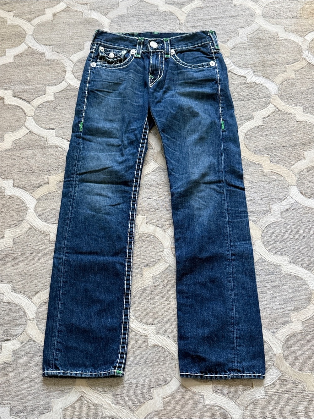 True Religion Men’s Size 30 Straight Flap Jeans